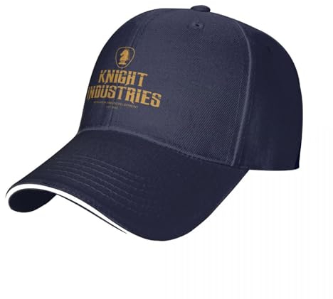 QFLLQLFF Basecap Knight Industries 1982 Cap Baseball Cap Baseball Cap Mann Cap Frau Herren Geschenk