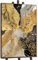 YS-Art abstraktes Acryl Gemälde auf Leinwand handgemalt goldener Rhythmus Wandbild Wohnzimmer Büro modernes Wohndekor Bild echtes Kunstwerk 140x100 cm