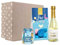 Geschenkbox Sommer | Das perfekte Geschenk für Freunde und Familie | Box mit 22 Karat Secco, Fruchtgummi und Marshamallows | leckeres Mitbringsel | Sekt,Gummibärchen und Marshmallows