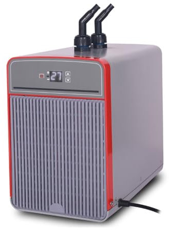Enfriador De Agua De 160 L, Enfriador De Agua Para Pecera De 1/10 HP, Enfriador De Acuario Con Compresor De Diseño Silencioso, Refrigeración Para El Hogar, Mercado De Pescado, Cultivo De Camarones