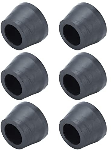 6Pcs Air Compressor Rubber Air Compressor Rubber Feet, Air Compressor Rubber Foot Feet Round Rubber Foot Pad Shock Absorber Air Pump Accessories with