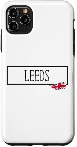 iPhone 11 Pro Max Leeds City Women Men United Kingdom Town Dad England UK Case