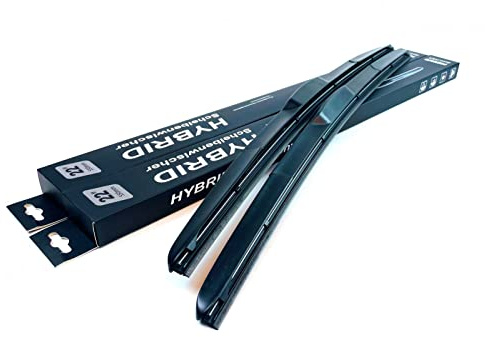 HYBRID Scheibenwischer für vorne kompatibel mit NISSAN Micra K14FR ab Bj. 2017.01-> / Länge 650 mm, 350 mm - Hallenwerk