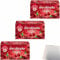 usy Bundle für Teekanne Früchtetee Herzkirsche 3er Pack (3x45g Packung) + usy Block