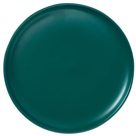 OKUMEYR Plato Redondo De Cerámica Para Comida Occidental Resistente Microondas