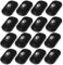 Giantree 16Pcs Self Adhesive Caster Wheels, 360° Swivel Mini Appliance Rollers, Appliance Wheels Rollers for Appliances Countertop, Universal Wheel for Trash Can, Storage Box, Small Furniture(Black)