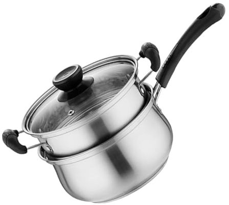 PRETYZOOM Milchkochtopf Mit Griff Praktischer Soßentopf Für Instant-nudeln Kochtopf Aus Hochwertigen Materialien Für Küche Und Babykost