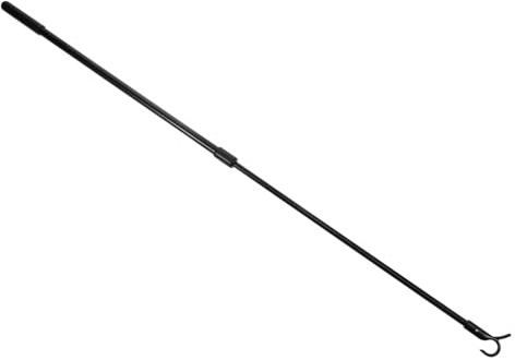 IWOWHERO Tringle à Rideaux Inclinable Réglable Alliage Aluminium pour Stores Et Rideaux Baguette Noire pour Stores Et