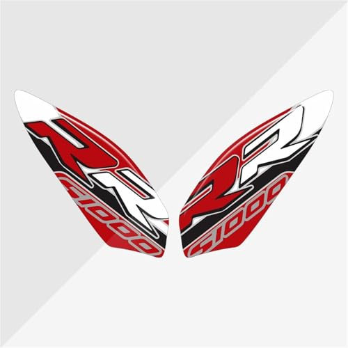 VQLDPX Protezione Serbatoio Antiscivolo Protezione Serbatoio Moto per BMW S1000RR S 1000 RR S1000 RR S 1000RR 2019-2024 Adesivi Laterali per Serbatoio Carburante Protezione Adesivi Serbatoio Moto