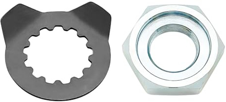 Mabutingti Dado e rondella pignone anteriore per albero secondario per Yama-ha Raptor 660 YFM660R 2001-2005 90215-21256-00 90179-18020-00 152-17463-00-00