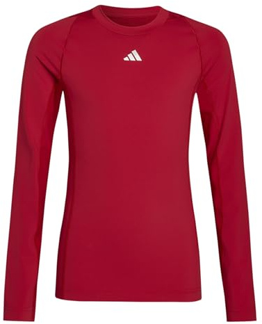 Adidas Jungen Techfit Aeroready Longsleeve T-Shirt Youth T-Shirt (Lange Ärmel) (1er Pack)