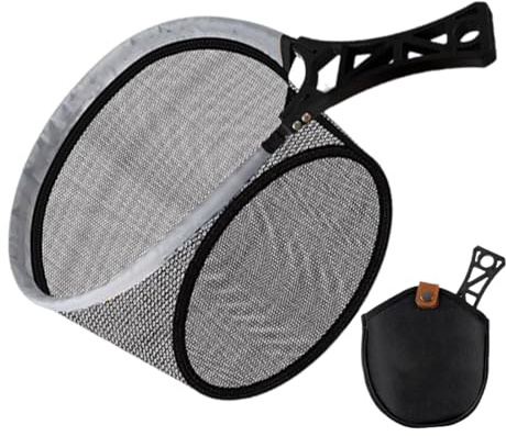 Angling Net - Nylon Fish Scoop, Fishing Aquarium Catcher, Lightweight Handheld Fishing Equipment, Versatile Extendable Cast Net for Outdoor Streams, Streams, Riverside, Wating, Flat Drivers