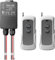 Interruttore a distanza, 230 V, AC 100 V, 240 V, 30 A, interruttore radio a distanza, 300 m, con 2 telecomando, per porte da garage, moto, allarme furto, guardrail, porta a rotelle