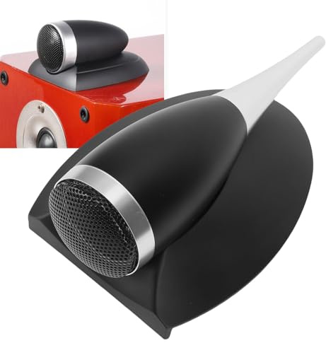 SENECESLI Externer Hochtöner, 6 Ohm, 20 W, Hoher Höhenlautsprecher für Heim-HiFi-Lautsprecher, Passiver Standlautsprecher, Bücherregallautsprecher