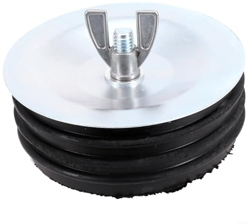JoyousMall Sewer Cleanout Cap, Expansion Pipe Stopper Practical Drain Access Cover for Plumbing System Underground Drainage 4 inch 110mm(4in)