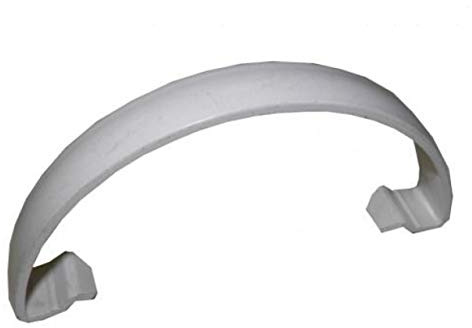 FLOPLAST 112mm Round Gutter Clip - White - Bag of 5