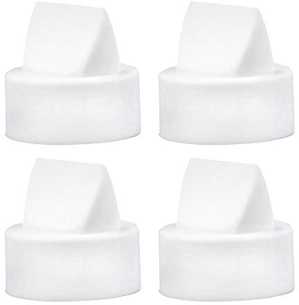 Maymom Valve Pour Coupelles De Système Fermé Freemie. Remplace Les Becs De Canard Freemie Ou Les Valves Freemie Dans Le Mobile Freemie Liberty. 4 Pc Blanc