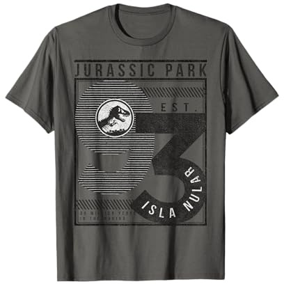 Jurassic Park Est. 93 Isla Nublar Poster T-Shirt