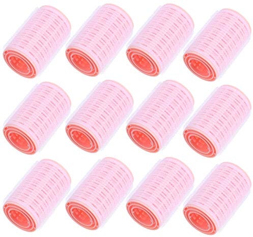FRCOLOR 12pcs Hair Rollers Self Grip Thermal Hair Rollers Hair Curlers for Hair Salon Hairdressing Curlers Women DIY Hairstyle