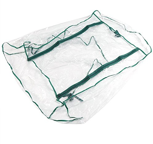 Atyhao Invernadero portátil Emergente instantáneo Configuración rápida Interior Planta Jardinería Toldo Verde (No Incluye el Soporte de Hierro)