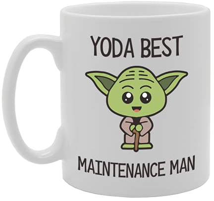 Coralgraph Inc MG5153 Yoda Best Maintenance Man Novelty Gift Printed Tea Coffee Ceramic Mug