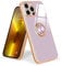 Urarssa for iPhone 13 Pro Case Magnetic Ring Holder 360 Degree with Rotation Finger Car Holder Shockproof Case Cover for iPhone 13 Pro 6.1-inch, Purple