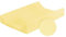 Funda para cambiador bebe 80x50 cm (amarillo)