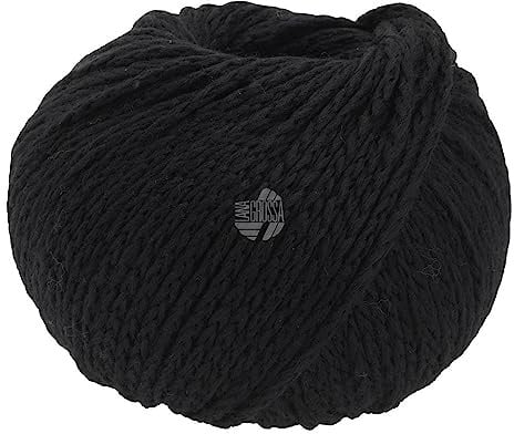 LANA GROSSA Cool Merino Big | Voluminöses Kettengarn aus klassischer Merinowolle | Handstrickgarn aus 90% Schurwolle & 10% Polyamid | 50g Wolle zum Stricken & Häkeln | 90m Garn FB 220