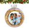 Personalisierte Foto-Weihnachtskugel-Ornamente 2024 zum Aufhängen, benutzerdefiniertes Bild, Text, Ornament, Gedenkbaum, Dekoration