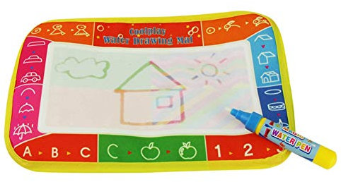 Bébé Enfants Dessin À l'eau Peinture Peinture Tapis Magique Stylo Griffe Doodle Jouet Cadeau Robuste Et Économique