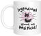 TassenTicker - Irgendwas stimmt mit Hasi nicht - Tasse - lustiges Geschenk - Kaffeebecher - Büro - Arbeit - SadoMaso - Ostern - SM - Paare - Witzig (Weiss)