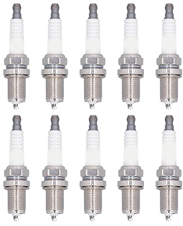 10 Stück Zündkerze K6RTC Ersatz für CHAMPION RC12YC, Kompatibel mit 12 132 02 12 132 02-S 25 132 12-S Motor für ARIENS 21525900