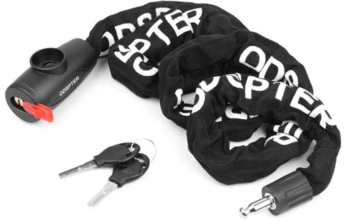 Bike Lock, Bicycle Lock Thick Heavy Duty Anti-Theft Bike Chain Lock High Security Cycling Lock with 2 Keys Suitable for Scooters Mountain Bikes, Door, Skateboards,Gate