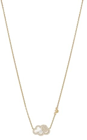 Emporio Armani Damenkette Anhänger Metall goldfarben, EGS3060710