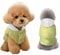 Yanmucy Dog Sweaters for Small Dogs Warm Dog Hoodie Puppy Sweatshirt with Leash Hole Winter Dog Fleece Jackets Vest for Chihuahua Teacup Yorkie Cat (Green, M)
