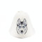 SAUNA GURU Husky Hat - Gorro de fieltro de lana 100 % orgánica, protector de pelo Banya, accesorio de sauna ruso bordado, regalos para hombres y mujeres, Husky