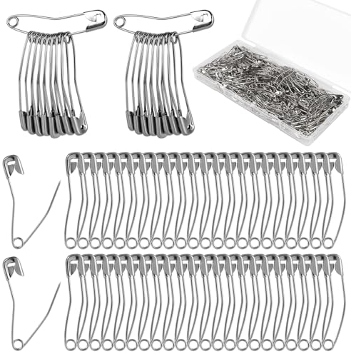 200 Stück Gebogene sicherheitsnadeln, 3,8cm Quilt Heftnadeln Gebogene Quilt Nadeln gebogen sicherheitsnadeln nähen zum Quilten Stricken Nähen Basteln