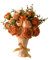 NAWEIDA Artificial Flowers in Vase,Fake Rose Flowers Faux Flower Arrangement for Home Office Decoration, Dining Table Centerpiece