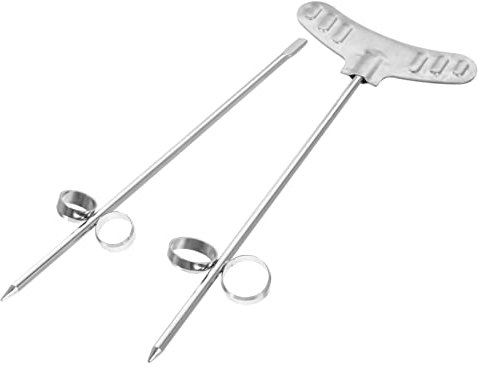 PHENOFICE 1 Juego Tornillo Giratorio Cortador De Patatas En Espiral Herramienta De Corte Arrugado Cortadora De Pepino Cortador De Pepino En Forma De Espiral Silver Acero Inoxidable