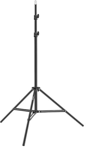 NEEWER Support d'éclairage pour Photographie, trépied Stable et réglable de 3 à 6,6 pieds/92 à 200 cm pour réflecteurs, boîtes à lumière, lumières, parapluies, capacité de Charge : 6,6lb/3kg