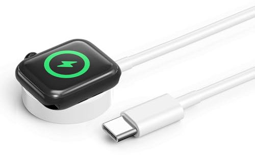 Cargador para Apple Watch, Cable de Carga Magnética USB C de iWatch, Estación de Carga de Reloj Inalámbrico Portátil Compatible con Apple Watch Series Ultra/Ultra2/10/9/8/7/6/5/4/3/2/1/SE, 3,3ft