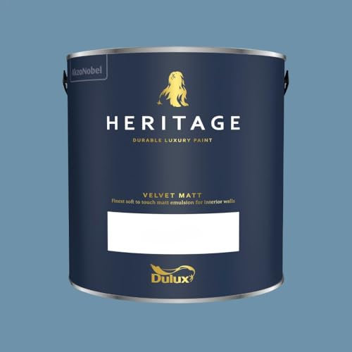 DULUX TRADE HERITAGE MATT BOATHOUSE BLUE 2.5L