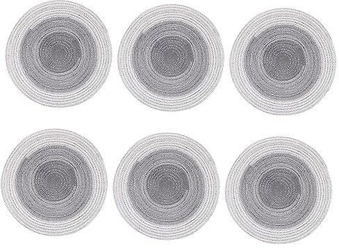 Ciieeo Esstisch-tischset 6-teilig Wärmeisolierende Tischsets Gewebt Für Terrassentisch Nicht Hitzebeständig