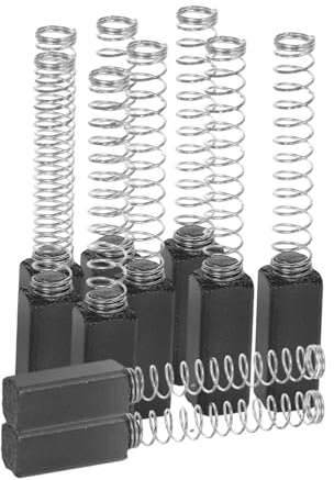 STOBOK Kohlebürsten für Nähmaschinenmotor 10 Stück Schwarz aus Graphit und Kupfer Vielseitig Kompatibel mit Haushalts Nähmaschinenmotoren Einfache Montage für Zufällige Farbe