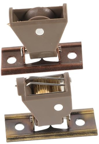 OUNONA 1 Set Accessori Per Tende in Bambù Sollevare Tiro Cieco Sospeso Bloccaggio Cordo Cieco a Tirare Il Cordino Pesante Finestra Dovere Sfumature Caffè Plastica