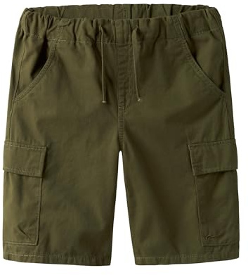 TWO SOON Junge Cargoshorts im Normal Fit – Praktische Cargo Shorts Jungen mit Taschen und Bequeme Kurze Hosen Jungen mit verstellbarem Bund