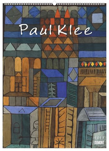Paul Klee 2027: Kunstkalender 50x70 cm mit 12 Meisterwerken der Klassischen Moderne und sprachneutralem Kalendarium