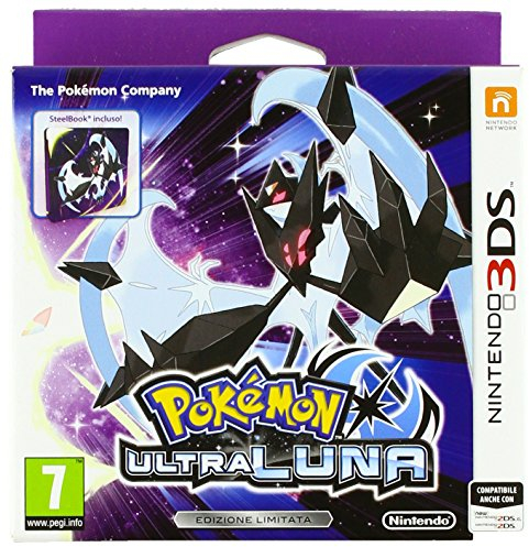 Pokémon Ultra Luna + Steelbook - Limited - New Nintendo 3DS
