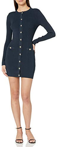 Ramy Brook Damen Lennox Convertible Dress OR Cardigan Freizeitkleidung, Navy, Mittel