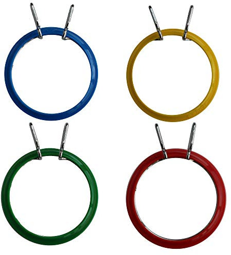 Nurge Stickrahmen Kreuzstich Metall Federspannung Ring & Rahmen 58 mm 5,7 cm